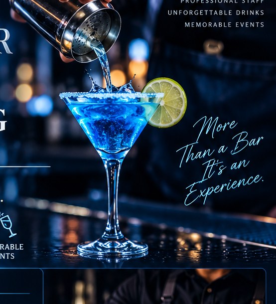 Cocktail bar service