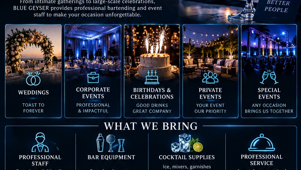 Elegant event atmosphere