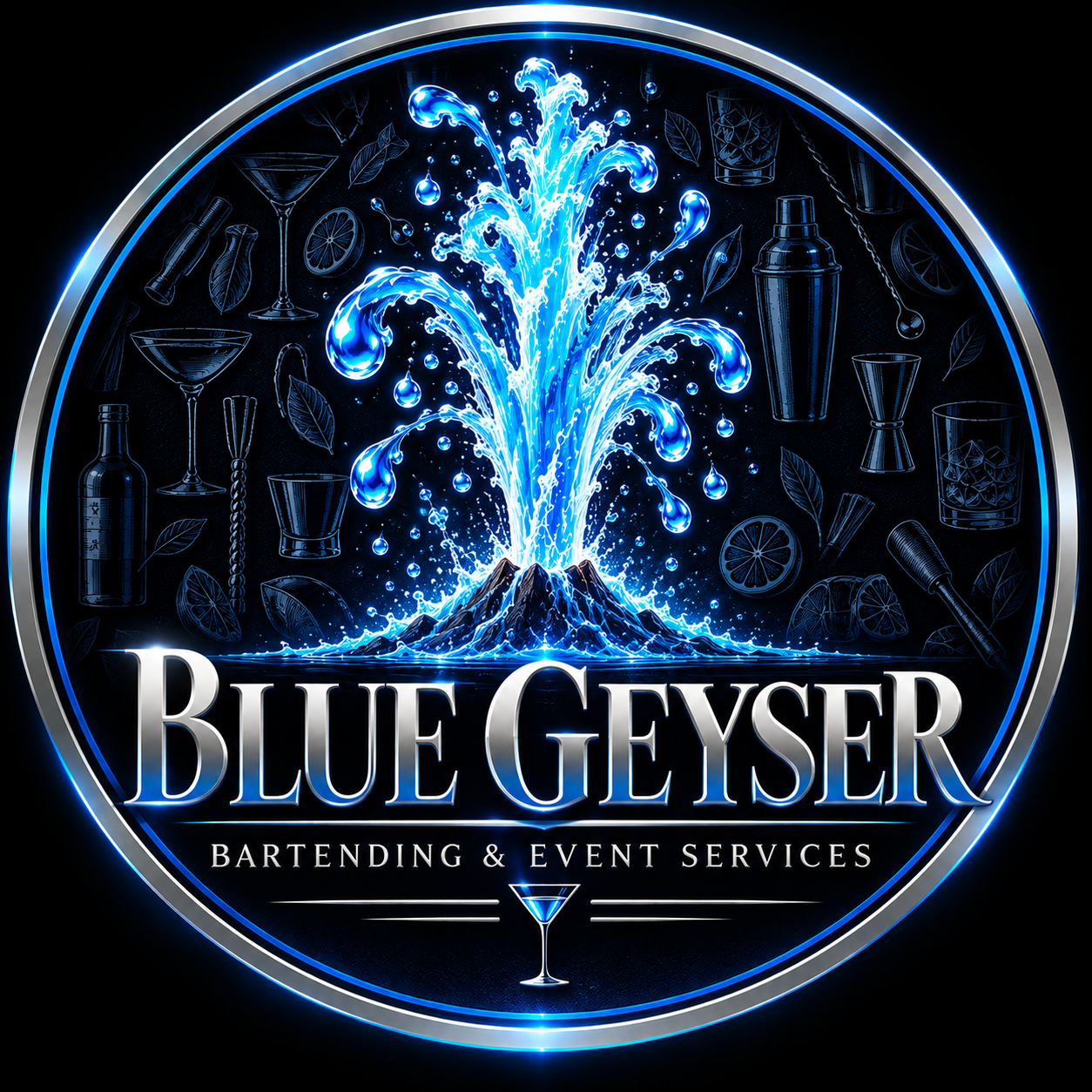 BLUE GEYSER logo